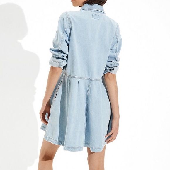 AE | Denim Babydoll Dress - Picture 2 of 4